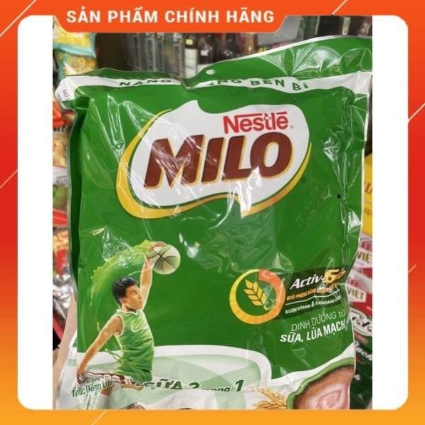 Thức Uống Lúa Mạch Milo Sữa 3in1 Bịch 15 Gói 22g (330g)