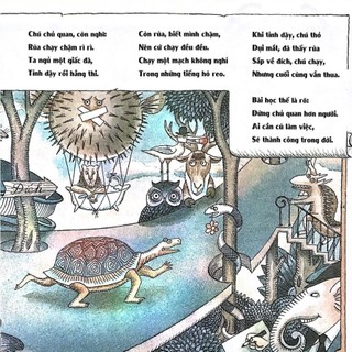 Sách - Ngụ Ngôn Ê-Dốp Bằng Thơ