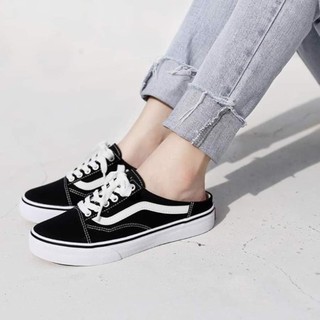 Giày sục đạp gót vans Vault Old Skool, giày sục vans nam nữ full size 36-43