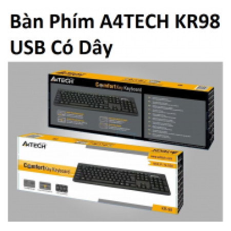 Keyboard Phím A4tech Kr-98 Usb