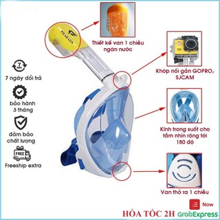 Mặt Nạ Lặn Cao Cấp Đi Biển Mnb01