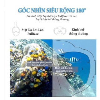 Mặt Nạ Lặn Cao Cấp Đi Biển Mnb01