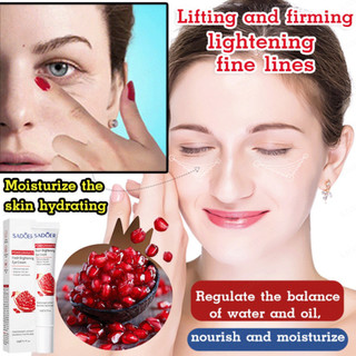Kem Dưỡng Da Mắt chưng cất Lựu Đỏ xóa bỏ mối nhăn tiện dụng 20g