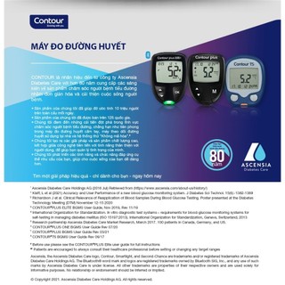 Máy đo đường huyết Contour Plus Elite (mg/dL)