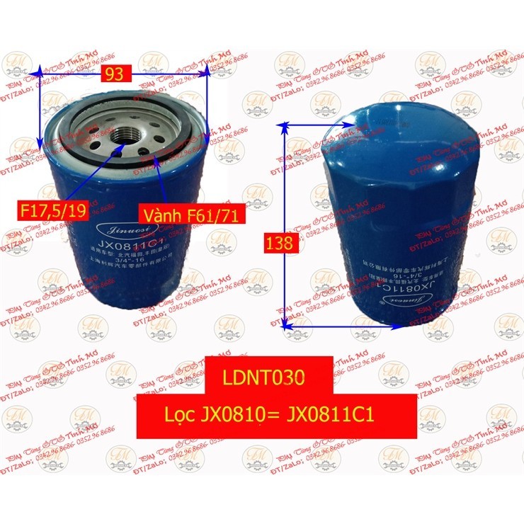 lọc JX0810= JX0811C1