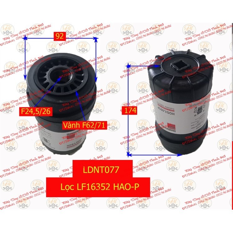 lọc LF16352 HAO-P