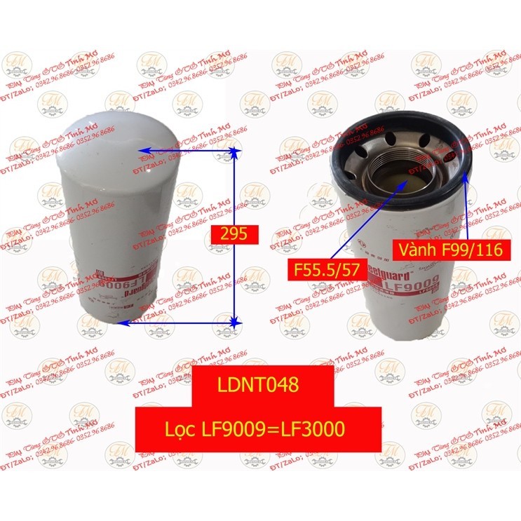 lọc LF9009=LF3000