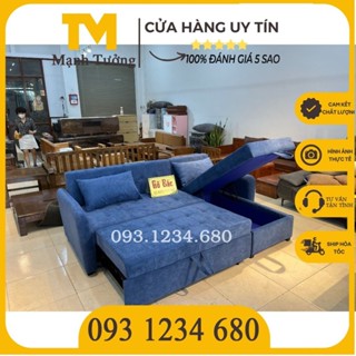 Sofa giường - Sofa bed cao cấp nỉ cao cấp êm ái có thể kéo thành giường lớn