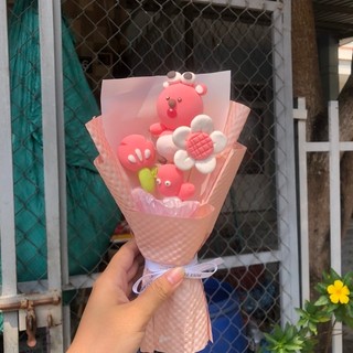 HOA ĐẤT SÉT BÓ MINI