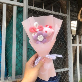 HOA ĐẤT SÉT BÓ MINI