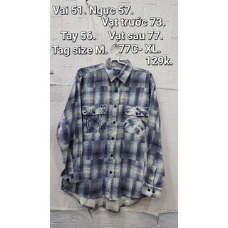 Áo sơ mi Flannel nhiều size, nhiều màu. .