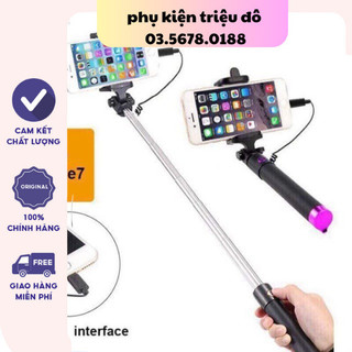 Gậy chụp ảnh, tự sướng chân dẹt cho Iphone đời cao