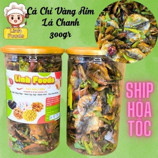 Khô Cá Chỉ Vàng Rim Lá Chanh - Lon Pet 300gr