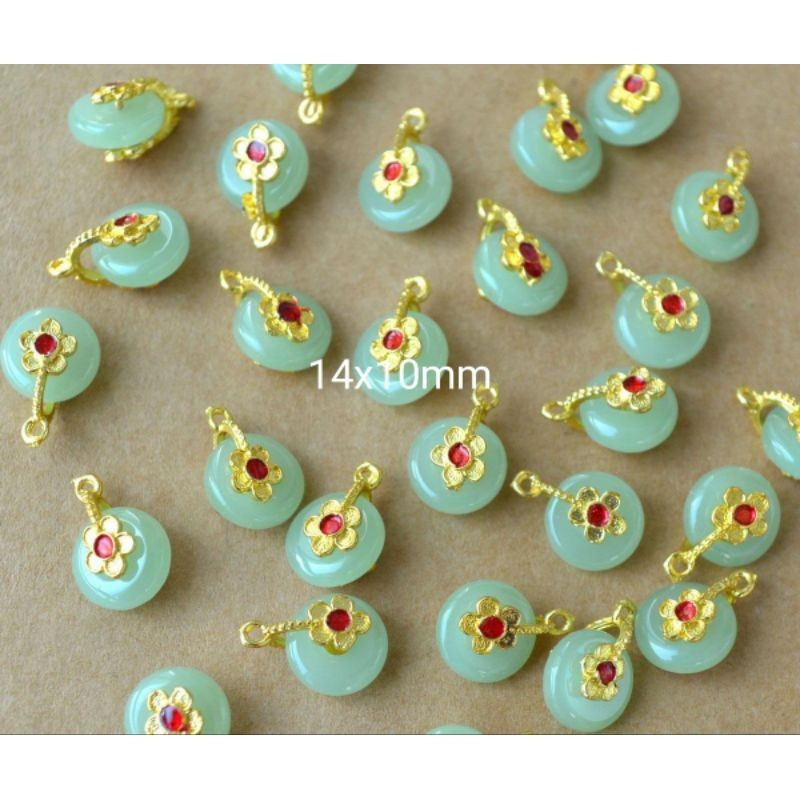 mặt charm đồng điếu