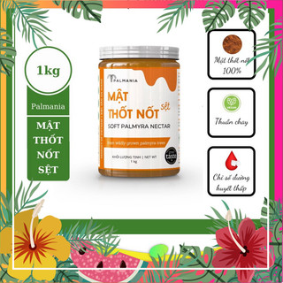 Hàng mới về Đường thốt nốt sệt PALMANIA nguyên chất 100%, đặc sản An Giang, mật thốt nốt sệt hữu cơ, thuần chay