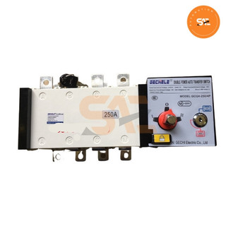 Bộ chuyển nguồn điện tự động ats 4p 100a/160a/250a/400a chính hãng gechele gcq4-160/4p, gcq4-250