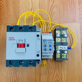 Bộ bảo vệ điện áp 380V chống cao, thấp áp mất pha trung tính