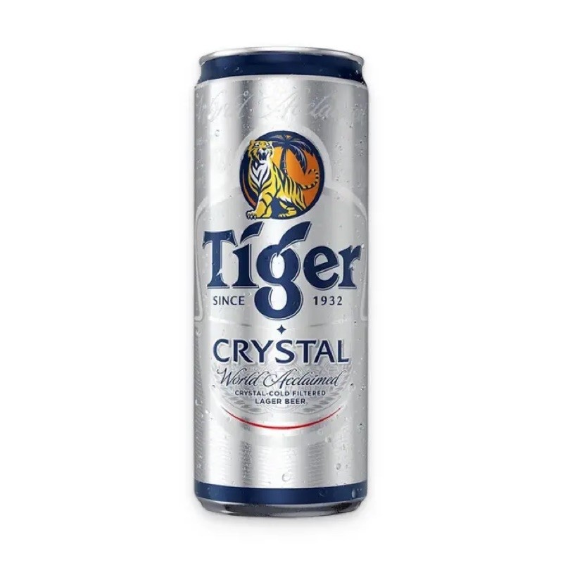 Combo 3 LON BIA TIGER nâu - tiger bạc crystal - soju 330ml