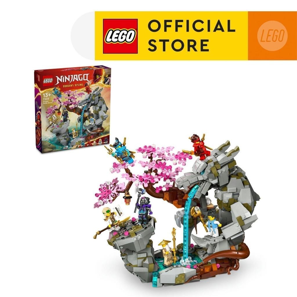 LEGO NINJAGO 71819 Đồ chơi lắp ráp Ngôi Đền Rồng Đá (1212 Chi Tiết)