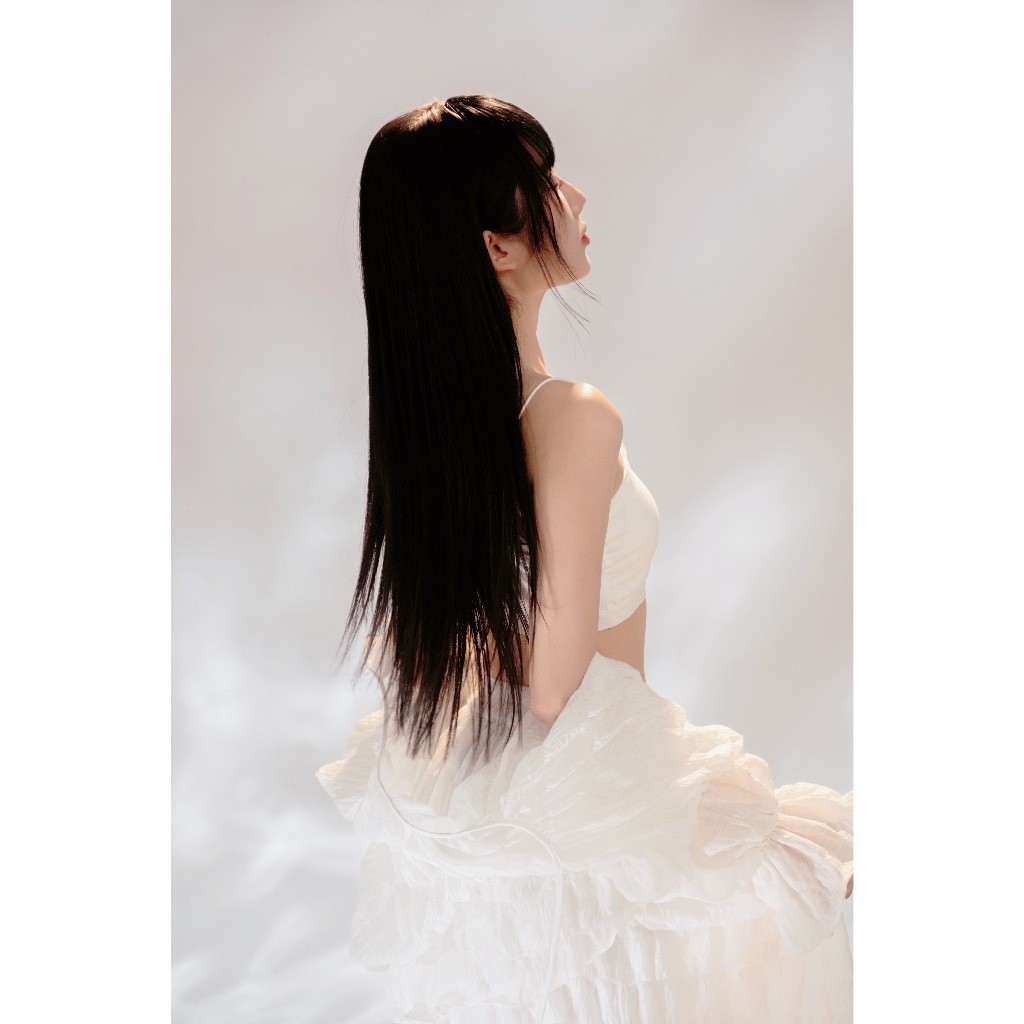 Váy Xuông Nơ Đá Phối Bèo Tầng Voan Be Ngắn Tay Đầm Nữ Freesize Form Rộng HA07 | BigBuy360 - bigbuy360.vn