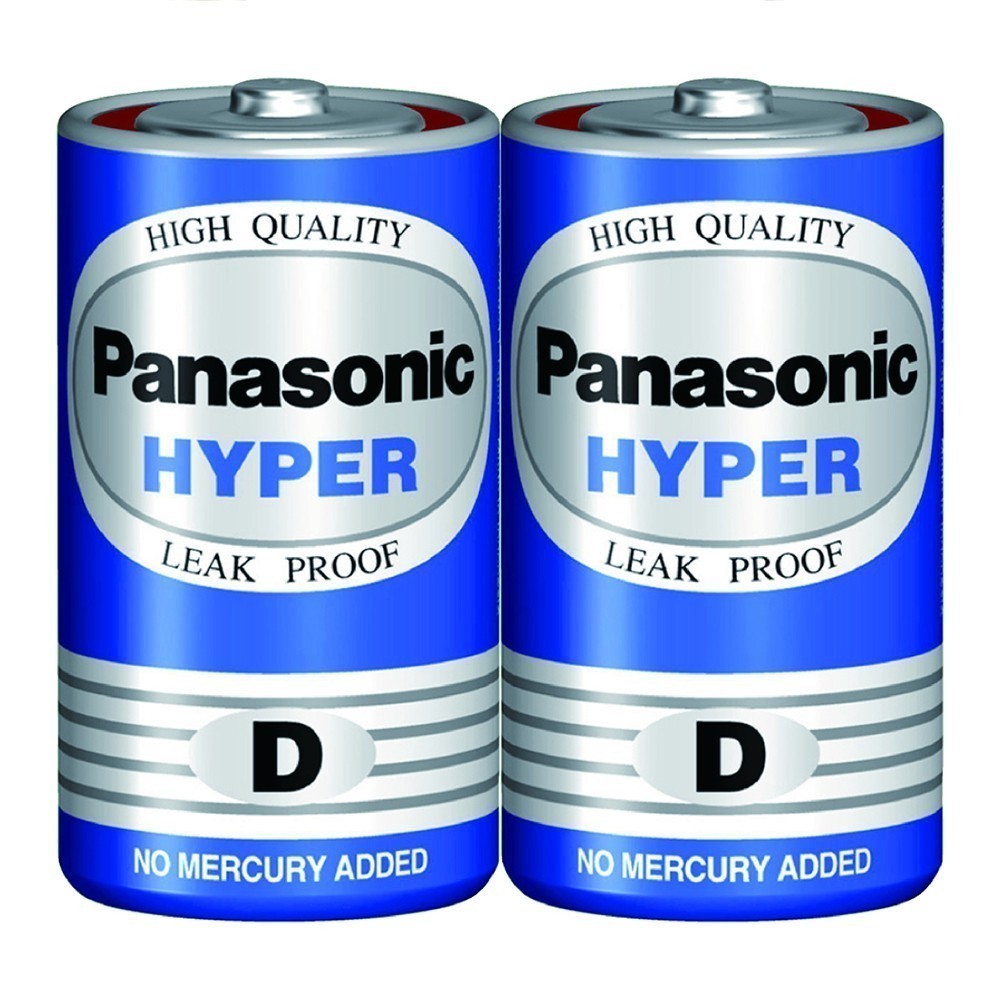 Hộp 24 viên Pin Than Đại Panasonic 1.5V R20UT/2S-V  - Hàng Chính Hãng