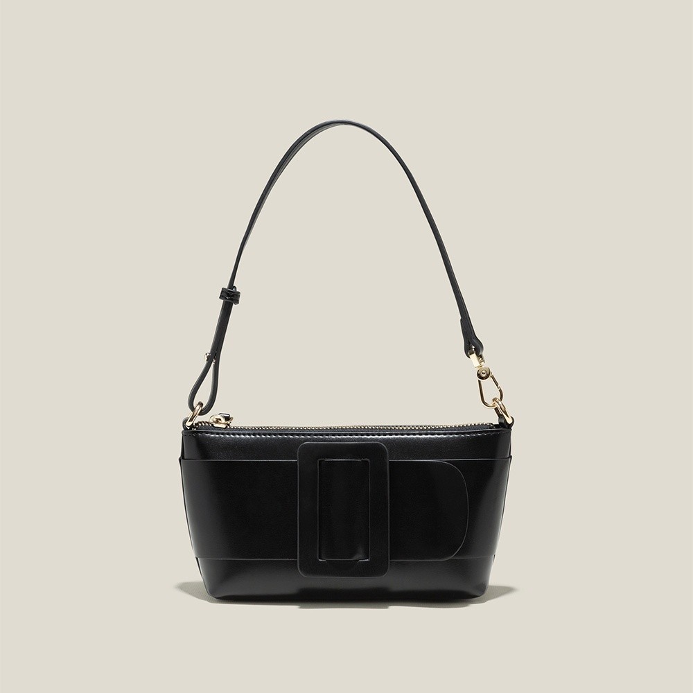 Vascara Túi Đeo Vai Mini Nhấn Khóa Gài Giả Kiểu - SHO 0237