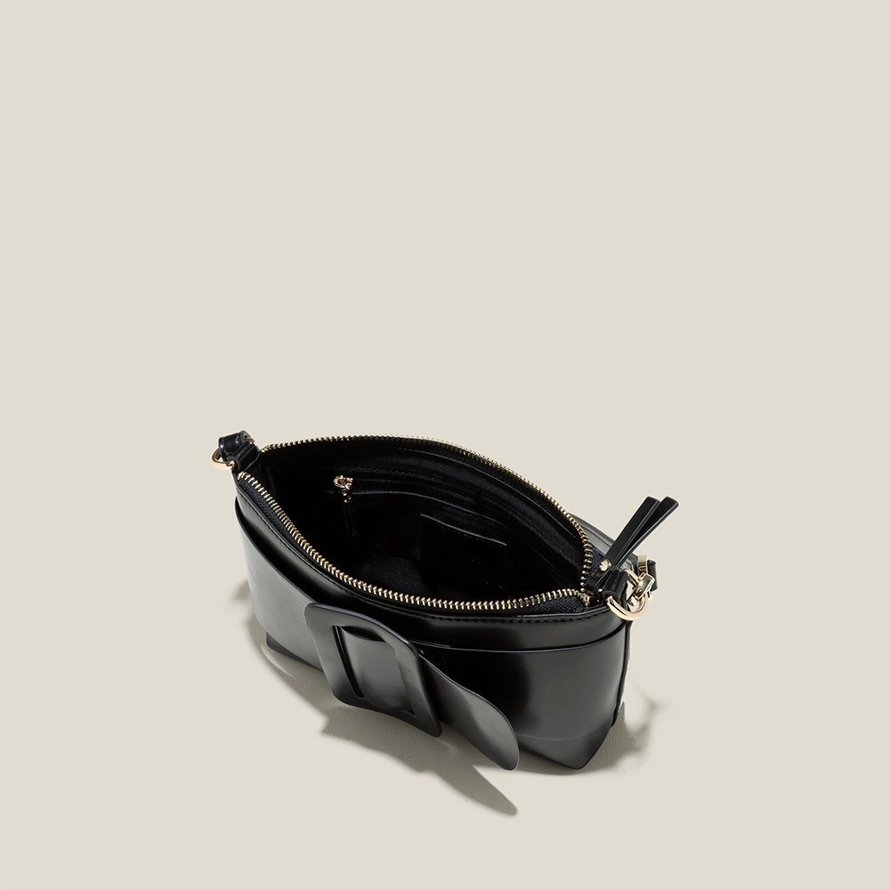 Vascara Túi Đeo Vai Mini Nhấn Khóa Gài Giả Kiểu - SHO 0237