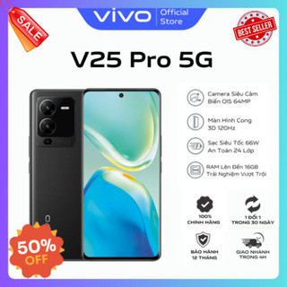Điện thoại vivo v25 pro 5g - hàng chính hãng - camera 64mp - sạc nhanh 66w