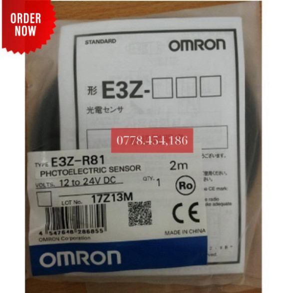 Cảm biến quang omron E3Z-R81