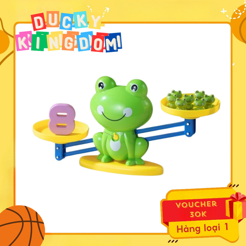 Bộ Đồ Chơi Khỉ Cân Bằng Toán Học Giáo Dục Sớm Cho Bé - Ducky Kingdom