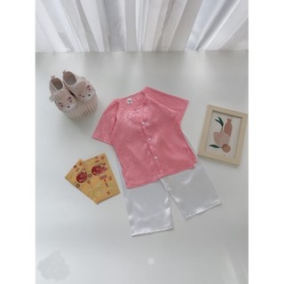 Bộ bà ba mẫu mới từ Bộ quần áo bà ba vải gấm lụa cho bé gái TB12 !!