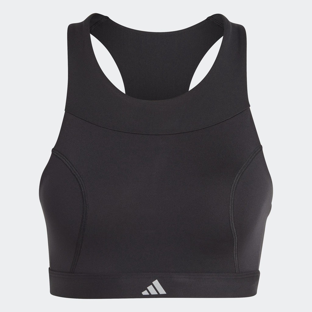 Adidas Tập luyện Áo Bra Chạy Bộ Medium Support Nữ Đen HS7258