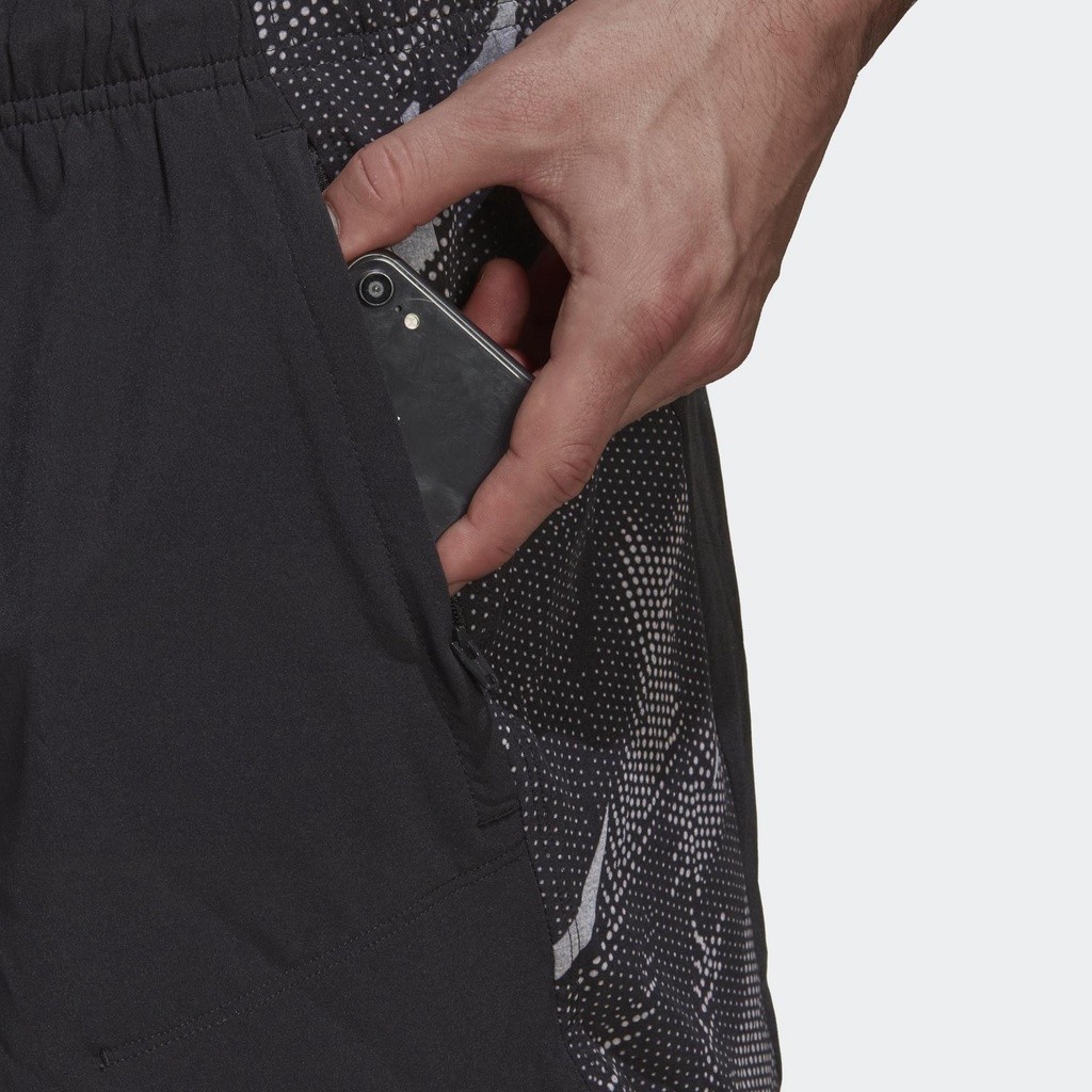 Adidas Tập luyện Quần Short Graphic Designed for Training Nam Đen H61176