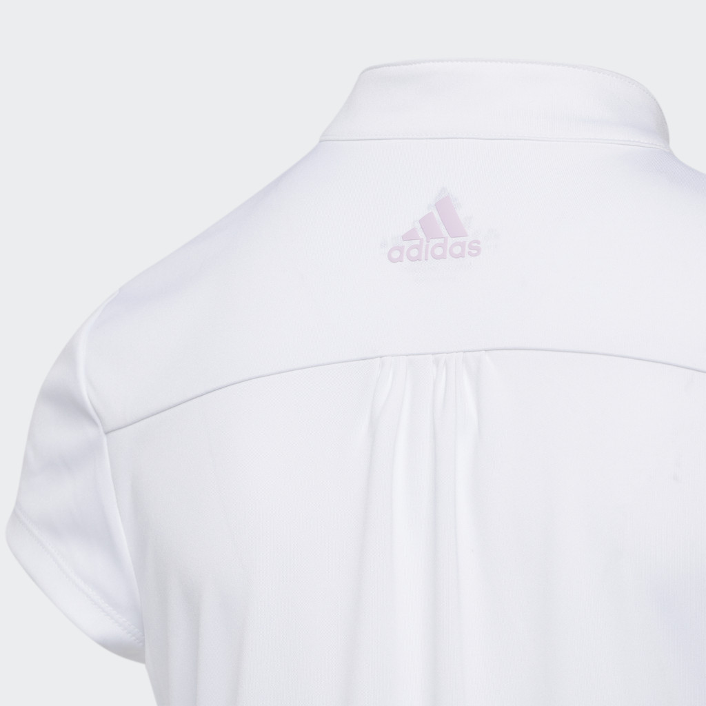 Adidas Đánh gôn Áo Polo Golf Cổ Đứng HEAT.RDY Trẻ em trắng HM7364