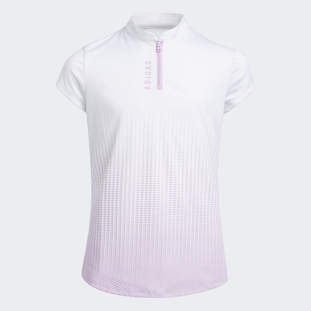 Adidas Đánh gôn Áo Polo Golf Cổ Đứng HEAT.RDY Trẻ em trắng HM7364