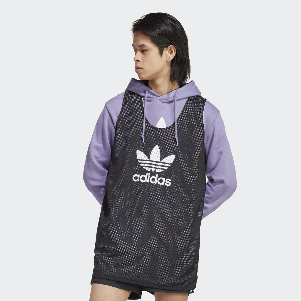 Adidas Phong cách sống Áo Hoodie Ba Lá Classics Adicolor Nam Màu tím IA4881