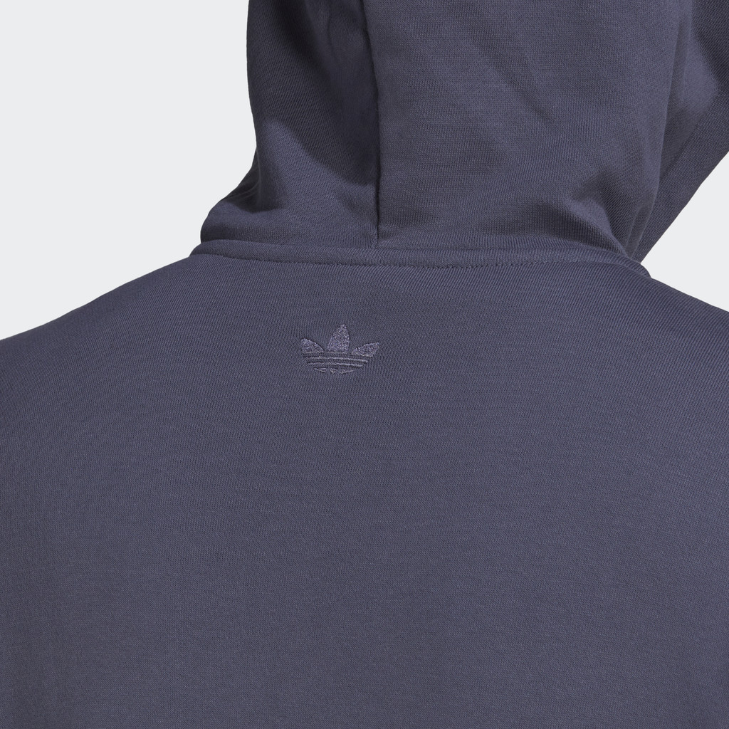 Adidas Phong cách sống Áo Hoodie Thêu Có Khóa Kéo Nam Màu xanh da trời IA3937