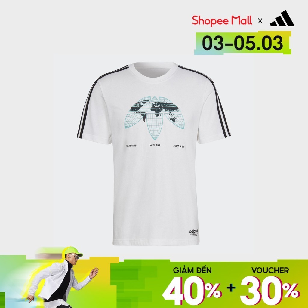 adidas Phong cách sống Áo Thun Graphic United Nam trắng HF4907
