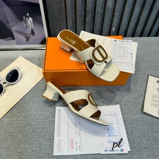 [Flash Sale] Guốc CD fom chuẩn fullbox size 35-39 gót 5cm