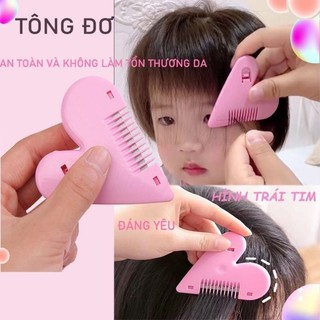 Lược cắt tóc sử dụng tỉa tóc chẻ ngọn/ mái an toàn tiện dụng
