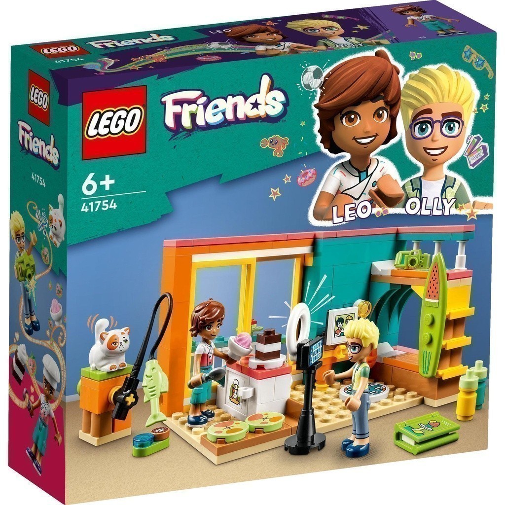 LEGO Friends 41754 Phòng Ngủ Của Leo (203 Chi Tiết)