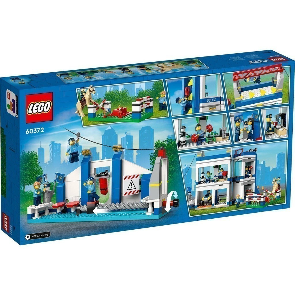 LEGO City 60372 Học Viện Đào Tạo Cảnh Sát (823 Chi Tiết)