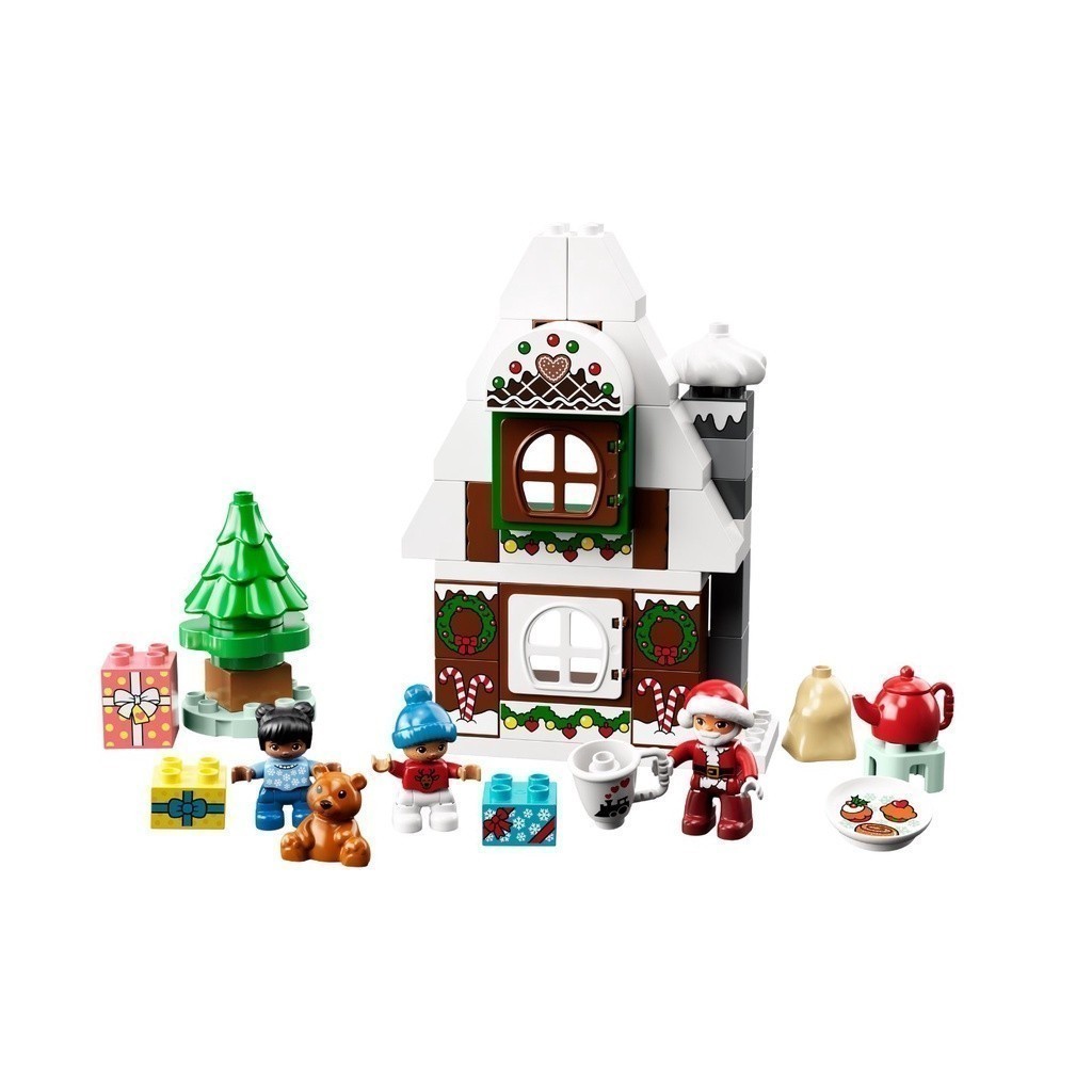 LEGO DUPLO 10976 Ngôi Nhà Bánh Gừng Của Ông Già Noel ( 50 Chi Tiết )