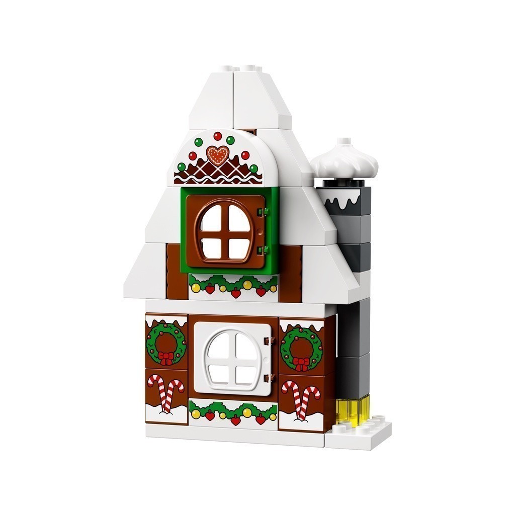 LEGO DUPLO 10976 Ngôi Nhà Bánh Gừng Của Ông Già Noel ( 50 Chi Tiết )