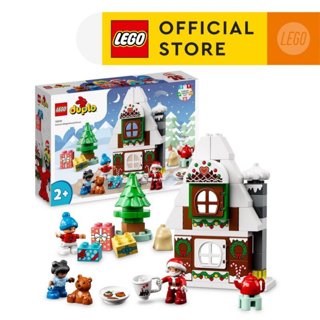 LEGO DUPLO 10976 Ngôi Nhà Bánh Gừng Của Ông Già Noel ( 50 Chi Tiết )