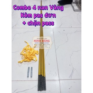 Combo 4 nan Cacbon làm diều + 2 pas đơn + chặn pas