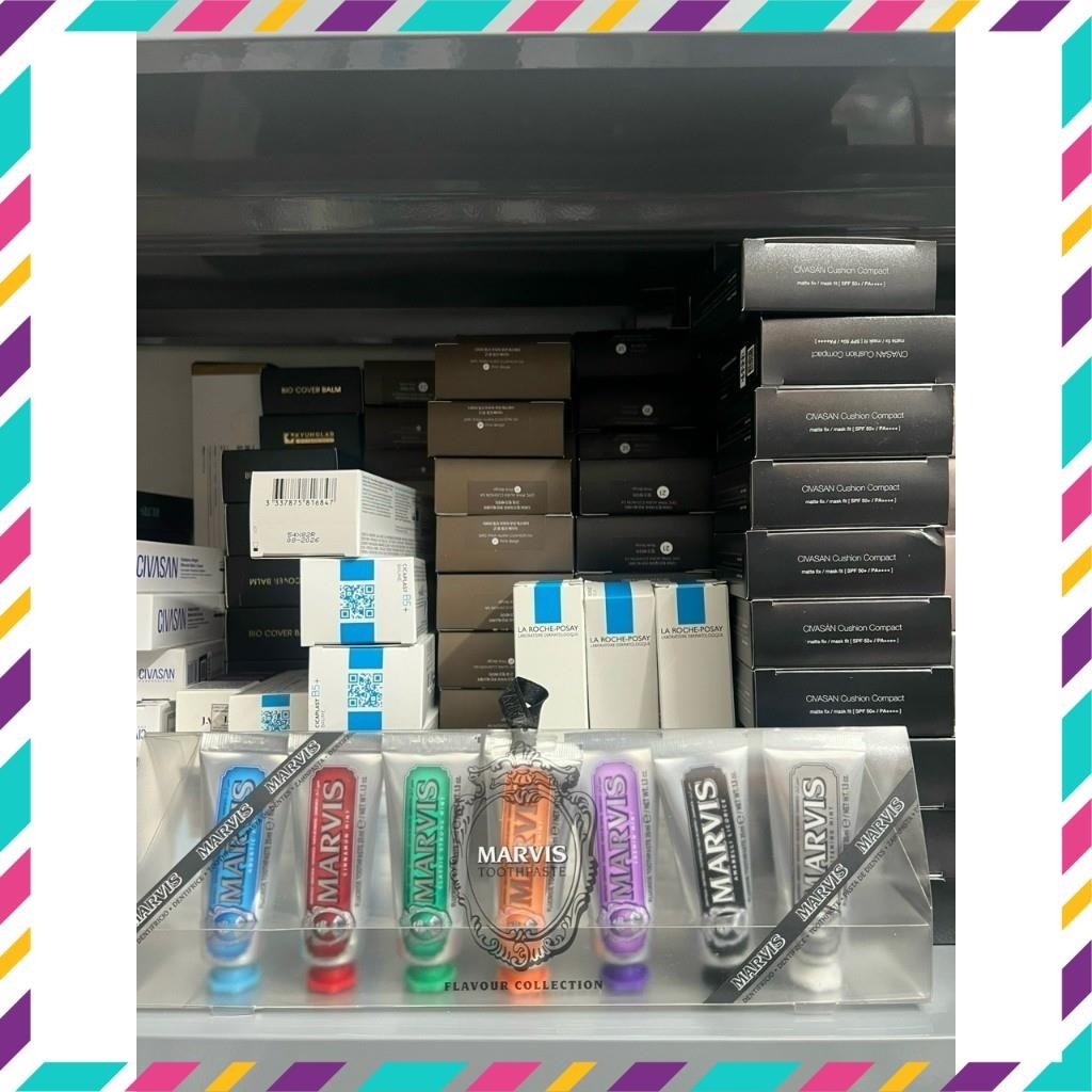 [ Chính Hãng ] [Chính hãng Ý] Kem đánh răng Marvis 25ml set mini (7tuýp)