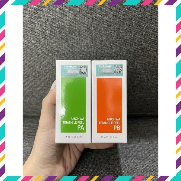 [ Chính Hãng ] Tinh chất peel da Ahohaw Triangel Peel PA PB