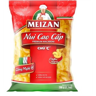 Nui cao cấp chữ "c" - meizan - gói 200g