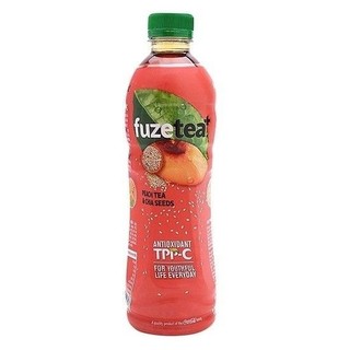 Trà đào và hạt chia fuzetea+ 330ml